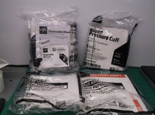 7 Medline MDS9914HP & 1- HPL Disposable Single-Tube Blood Pressure Cuffs Large A