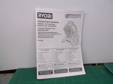 RYOBI 18V ONE+ Cordless 7-1/2 in. Bucket Top Misting Fan (Manual Only) PCL851