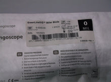 SunOne 5-5333-02 GreenLine D Fiber Optic Laryngoscope Miller Blade, Size 0MIL ex