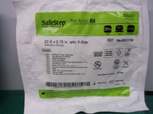 SafeStep® Huber Needle Set PAK with NAC® Needleless Access Y-Site, 20 G x .75" e