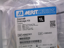 merit medical Aspira Drainage kit 4992301 exp 11-29-2022 to 12-26-2022