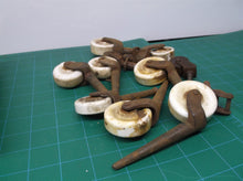 lot of vintage casters