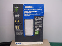 Eaton DUL06P-C2 Decorator Dimmer Switch with Preset White & Ivory
