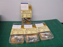 lot of 4 Hillman Group 5000 Hillman Hollow Wall Anchor 1/8 Xs 60 Lb. packs of 2