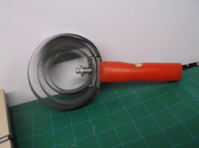 ROUND METAL CURRY Comb 9” length x 4-1/2” width