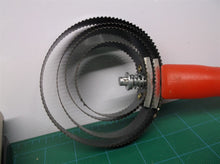 ROUND METAL CURRY Comb 9” length x 4-1/2” width