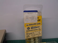 lot of 2 Hillman Group 9414 Nylon Phillips-Drive Drywall Anchors with Screws, Pa