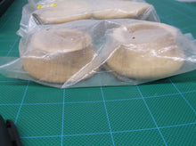 lot of 4 wooden closet rod holder sets