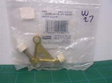 National Hardware N243-790 Textured Hinge Pin Door Stop Bright Brass