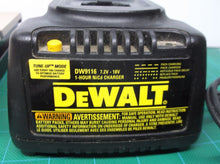 DEWALT DW9116 7.2V-18V 1 Hour Battery Charger with tune up mode