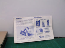 oster A5 trimmer operation maintenance & blade care manual