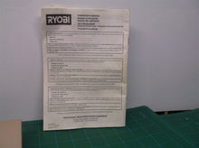 manual onlyy for a RYOBI RY25AXBVNM RY25AXB 2-Cycle Jet Blower
