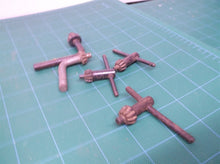 Lot of 5 drill chuck keys