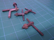 Lot of 5 drill chuck keys