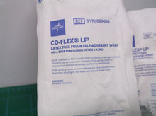 Medline Latex Free Foam Self Adherent Wrap CoFlex LF2 4" x 5yd + 2" x 5yd dynj08