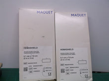 2- MAQUET HEMASHIELD KNITTED CARDIOVASCULAR FABRIC 5.1CM X 7.6CM 2PCS Exp 12/23