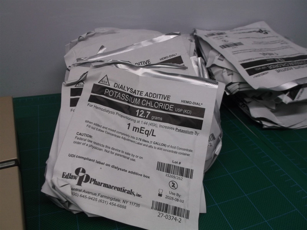 (57) 27-0374-2 POTASSIUM CHLORIDE ADDITIVE 12.7 G Packs by EP Edlaw Pharma Exp 0