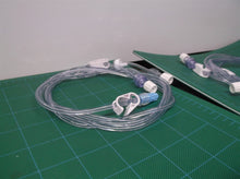 Misc Medical Micro Tubing 2.6/3ml Valves Clips New Open For crafts projects aqu