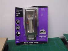 High & Mighty Decorative Hooks Drywall satin nickel 25lbs 1 Piece no hardware