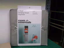 Room Essentials 3-Shelf Hanging Closet Organizer with Removable Laundry Bag