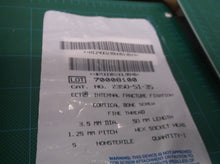 Zimmer #2350-51-35 Cortical Bone Screw 3.5mm DIA 50MM LENGTH 1.25 MM HEX SOCKET