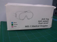 woodpecker mg-1 blue medical goggles anti fog, anti splash, dust proof