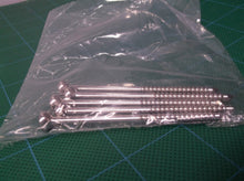 lot of 5 2-49/64" x 1/8" surgical screw with 3.5mm hex head