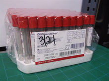BD 367815 Vacutainer Serum Blood Collection Tubes 6.0mL - 13x100mm Rack of 100 -