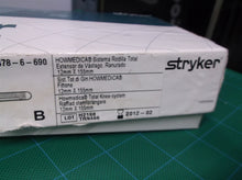 Stryker Orthopedics 6478-6-690 TI DUR REG FLUTED STEM 12X155MM IMPLANT Howmedica