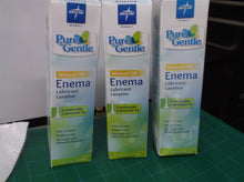 3 Medline Pure & Gentle Disposable Mineral Oil Enema 4.5 fl. oz. Sealed Box exp