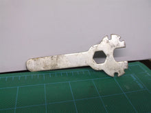 Vintage 6 in One Multi Tool Wrench Metal Y Shaped Bicycle Fishing Silver Purpose