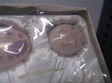 Piggy Bank My First 4 Piece Keepsake Set Photo Box & Curl Holder pink