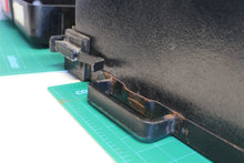 Battery box with slides and lid for a 21st Century Scientific Inc Bounder Plus O