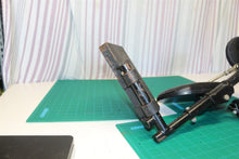 Left foot rest with elevation for a 21st Century Scientific Inc Bounder Plus Off