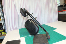 Left foot rest with elevation for a 21st Century Scientific Inc Bounder Plus Off