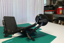 Left foot rest with elevation for a 21st Century Scientific Inc Bounder Plus Off