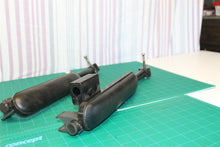 Set of 2 fold up armrests with joystick mount for a 21st Century Scientific Inc