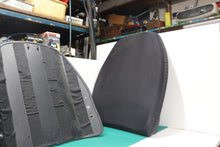 Back pan 18" wide 20 tall with cushion 25 tall 20 wide and headrest mount off a
