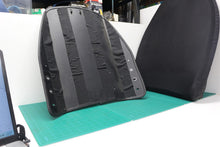 Back pan 18" wide 20 tall with cushion 25 tall 20 wide and headrest mount off a