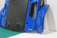 Complete set of upper blue body panels off a quantum 610 power wheelchair DG/JM1
