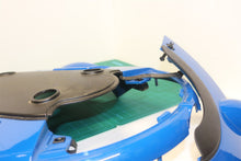Complete set of upper blue body panels off a quantum 610 power wheelchair DG/JM1