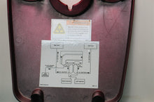 Control module body plastic cover red with diagram for Jazzy Select Red DG/JM1