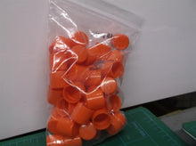 48 pcs ELEMENTS BATH & BODY Lip Tube Cap Only: Mandarin Orange
