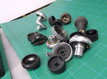 Lot of automotive knobs