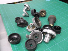 Lot of automotive knobs
