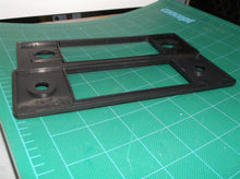 2 vintage car radio face plates