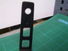 6.5" black radio/speaker mount