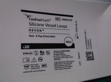 (20) 24000-01R LOOP VESSEL SURGICAL LOOP RED MINI STERILE CARDINAL HEALTHCARE CO
