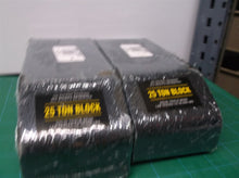 2 stl4 2.5 inch x 9 x 3 C1202-20202 25 ton block lift solid triple-bend lab test