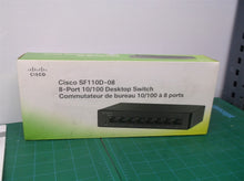 CISCO SF110D-08 8 Port 10 100 PoE Desktop Switch